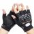 Hand Gloves Pro Biker Half Black