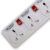 Multiplug Many 5Port Socket 3Pin Plug MTS-154 3meter - Image 2