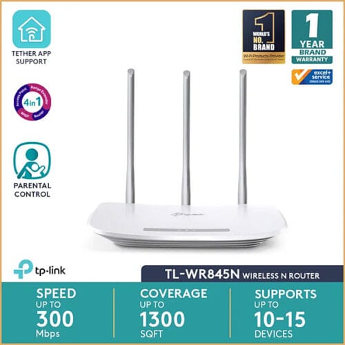 TP-Link WR845N | 300Mbps Multi-Mode WiFi N Router - Image 2