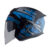TORQ Arrow Revali DOT Certified Helmet Blue+Black - Image 2