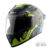 Vega Superhero Green Black DOT Certified Full Face Helmet
