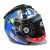 Stealth Helmet 882 Decor Black/Blue Dual Visor