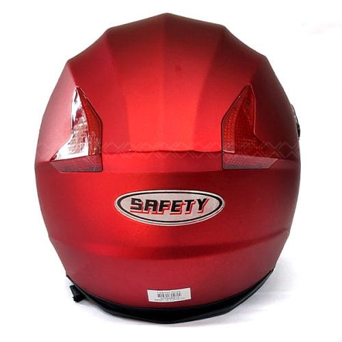 Safety Helmet 603 Red Matt Plain - Image 2