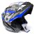 GSB G-Force Flip-Up Modular Helmet Blue ISI Certified