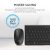 Micropack Wireless mini Keyboard & Mouse Combo Black with Bangla KM-228W - Image 4