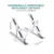 Adjustable & Foldable 10" to 17.5" 6 Angles Travel Laptop Stand - Image 2