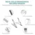 Adjustable & Foldable 10" to 17.5" 6 Angles Travel Laptop Stand - Image 3