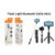 Selfie Stick+Monopod with Selfie Light & Bluetooth Remote - Image 4