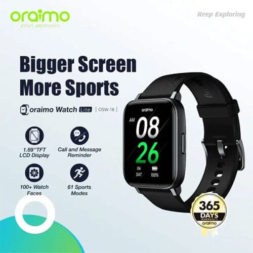 Oraimo Watch Lite Smart Watch OSW-18 - Image 2