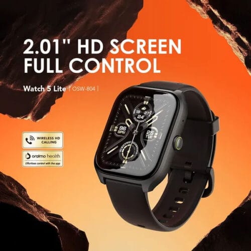Oraimo Watch 5 Lite Calling Smart Watch OSW-804 Pink - Image 5