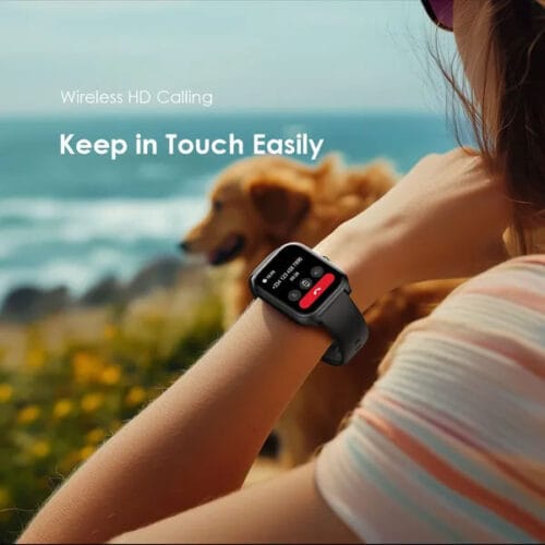 Oraimo Watch 5 Lite Calling Smart Watch OSW-804 Pink - Image 3