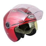 neera-jeera-helemt-237-plain-red