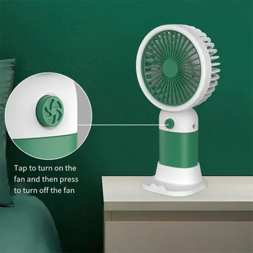 Rechargeable mini Fan High Speed Hand Held 202 - Image 3