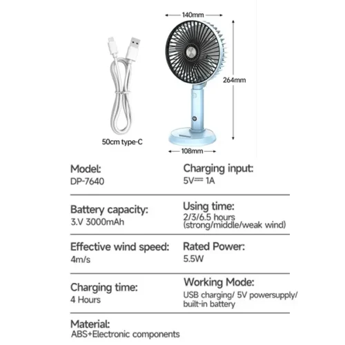 fan-mini-rechargable-dp-7640