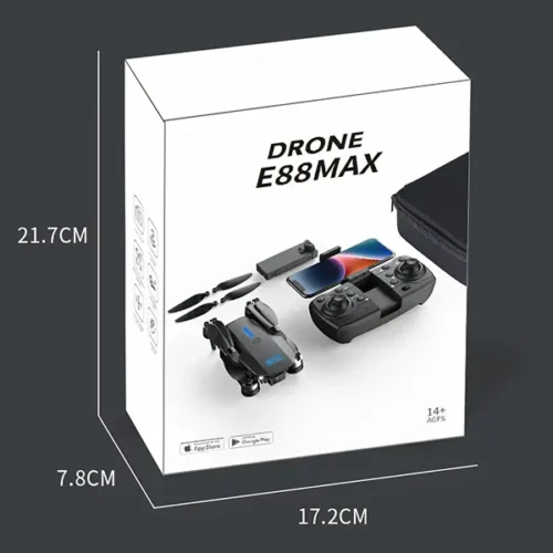E88 Max Dual Camera Drone Double Battery - Image 3