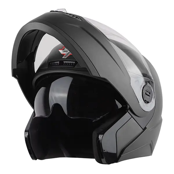 steelbird-sba-7-plain-black