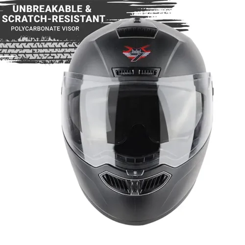 steelbird-sba-7-plain-black