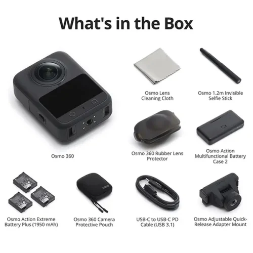 DJI OSMO 360 ALL IN ONE Adventure Combo Bundle - Image 2