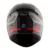 Vega Dx Ricco RED Black Full Face Helmet - Image 3