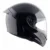 helmet vega voyager solid black