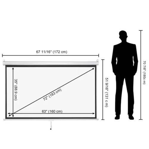 projector-screen-pull-down